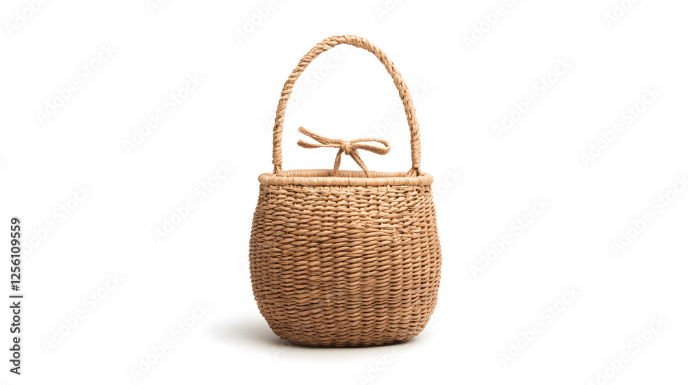 A chic handcrafted woven beach bag made from natural straw, perfect for sunny beach days and summer outings.
A chic handcrafted woven beach bag made from natural straw, perfect for sunny beach days and summer outings.