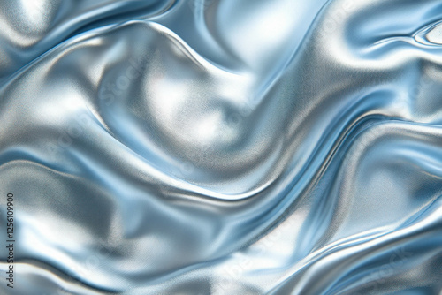Blue And Silver Background