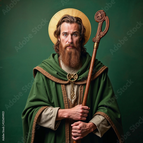 Portrait of saint patrick
