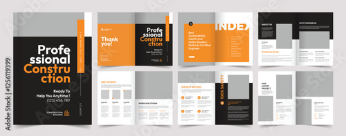 Construction Business Brochure Template