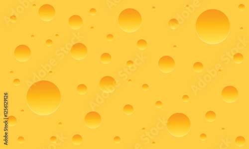 Seamless vector background texture of cheese. cheese pattern
