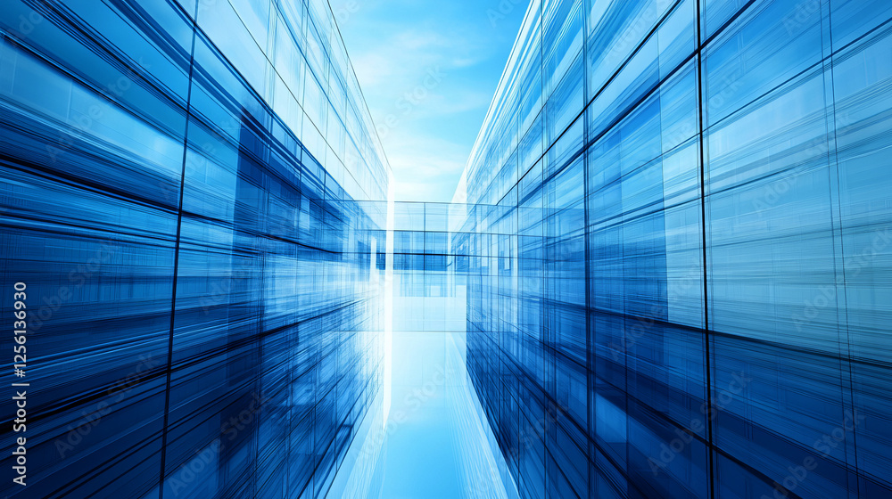 Obraz premium corporate blue background 