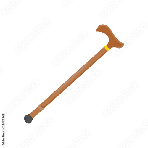 Walking Canes, Disability Vector Illustration Isolated