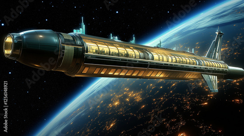 Wallpaper Mural A Futuristic Vision of Space Exploration: Advanced Technology, Deep Space Travel, and Cosmic Discovery

 Torontodigital.ca