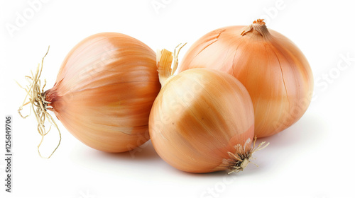 Wallpaper Mural Onion on an isolated white background, object focused, png, stock image, hd quality Torontodigital.ca