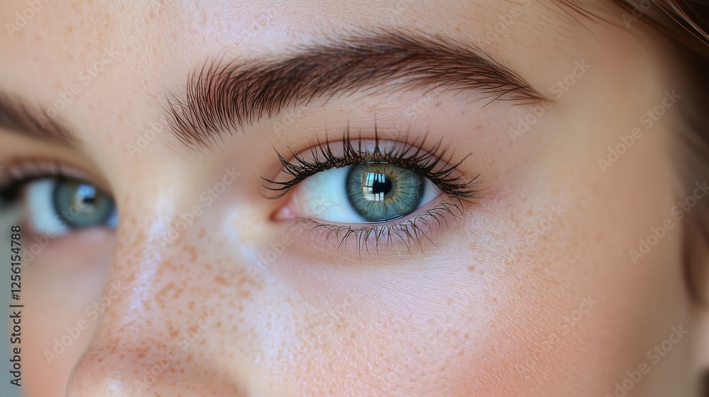 Fototapeta premium The world in clear eyes