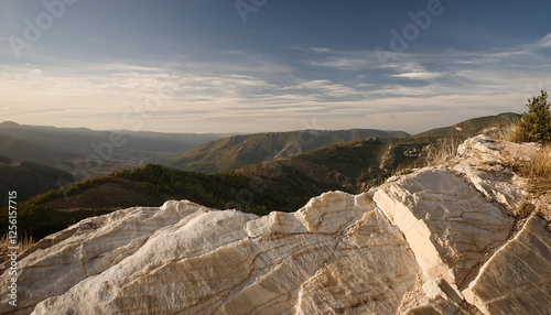 actual natural marble stone beige photo