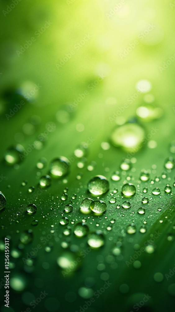 Abstract Green Background with Water Drops: Perfect for Eco-Friendly Branding, Nature-Inspired Designs, and Wellness Campaigns Abstract Green Background with Water Drops: Perfect for Eco-Friendly Branding, Nature-Inspired Designs, and Wellness Campaigns