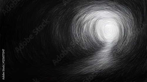 Light at Tunnel End, Hope Concept