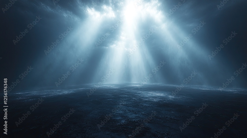Close-Up View of a Black Backdrop Highlighted by a Light Ray Close-Up View of a Black Backdrop Highlighted by a Light Ray