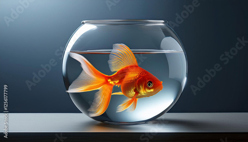goldfish in a bowl