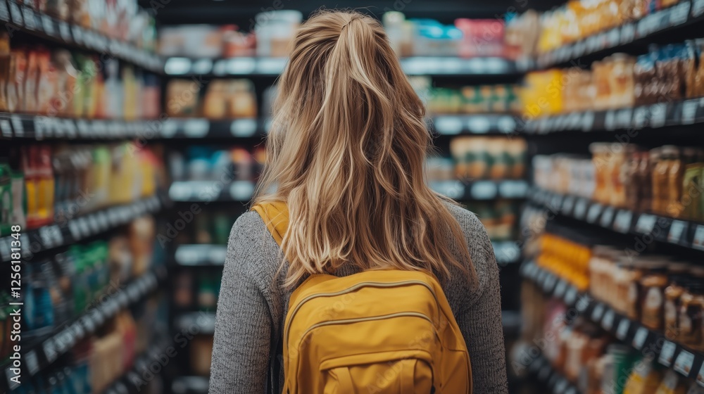 Daily shopping in supermarkets