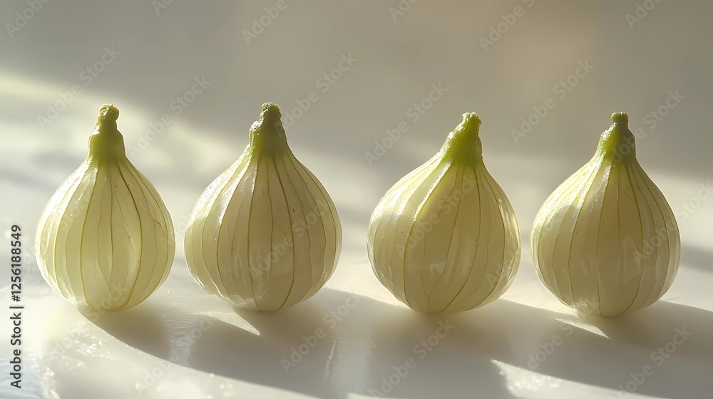 Obraz premium Simple and modern gooseberry sketch highlighting texture and form, excellent for farm-to-table promotions, hand-crafted goods, and artisanal branding, comic book style