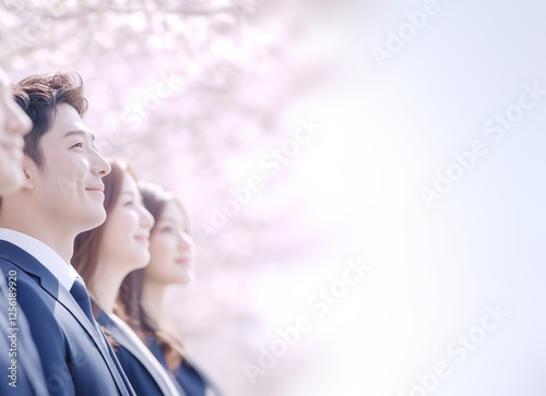 春に入社する新社会人のポートレート