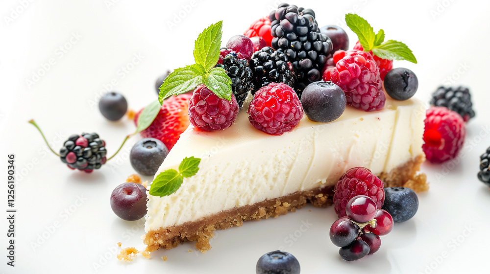 cheesecake with fruit on an isolated white background, object focused, png, stock image, hd quality, cheesecake with fruit on an isolated white background, object focused, png, stock image, hd quality,
