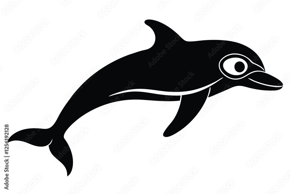 Obraz premium dolphin vector illustration