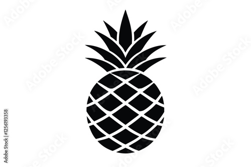 pineapple vector illustration