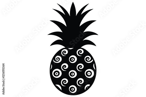 pineapple vector illustration