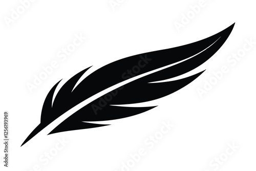 feather vector illustration
