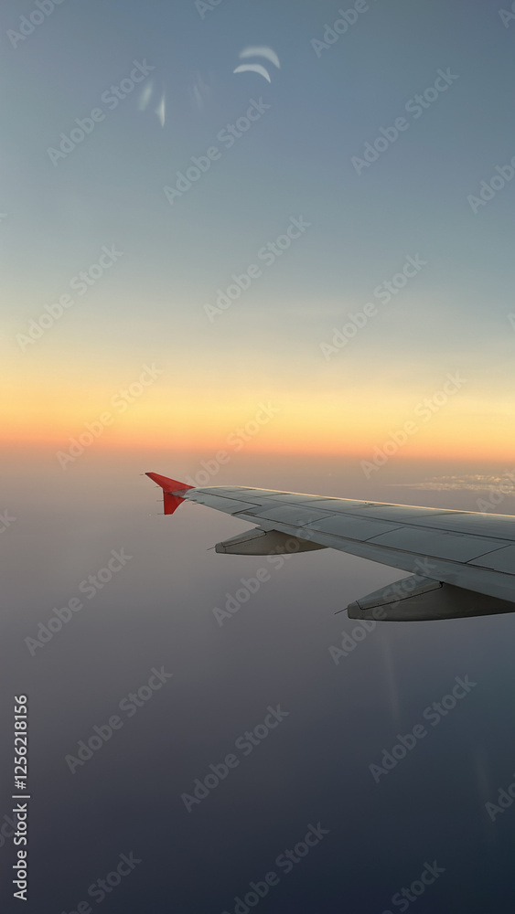 view from airplane window view from airplane window
