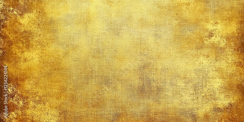 Yellow grunge background, vintage texture, old paper canvas
