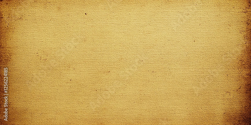 Yellow grunge background, vintage texture, old paper canvas