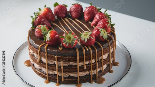 luxury and modern cake design, fantasy cake design, elegant cake design look