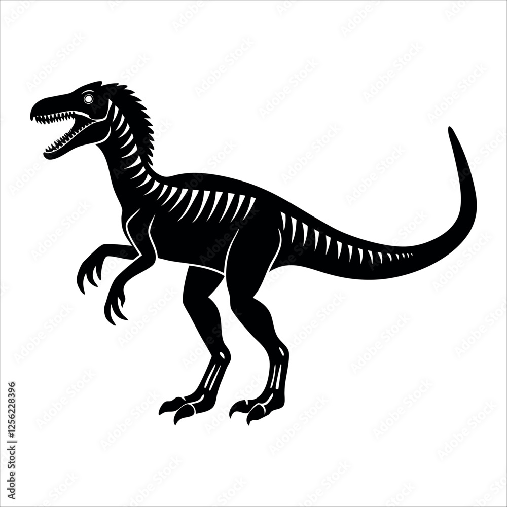 Diplodocus Extinct Animal silhouette on isolated tyrannosaurus dinosaur vector illustration Diplodocus Extinct Animal silhouette on isolated tyrannosaurus dinosaur vector illustration