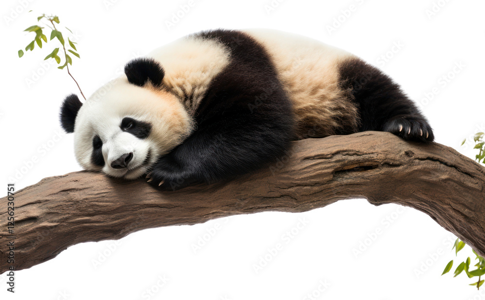 Naklejka premium PNG Wildlife sleeping animal mammal.