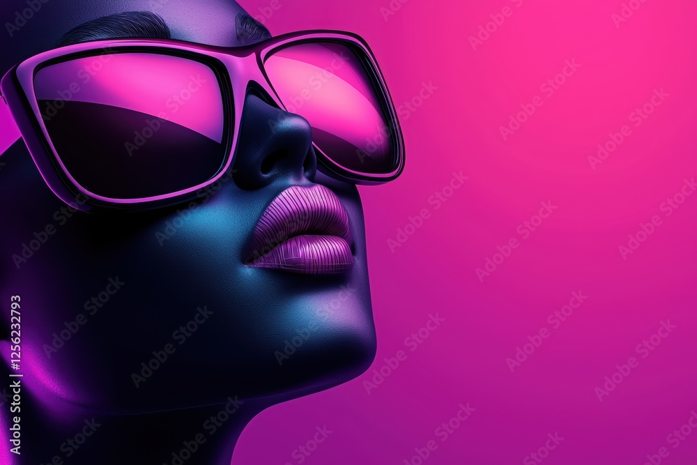 High-tech cyber girl featuring glowing pink highlights and advanced tech accessories, blending a soft aesthetic with bold digital vibes High-tech cyber girl featuring glowing pink highlights and advanced tech accessories, blending a soft aesthetic with bold digital vibes