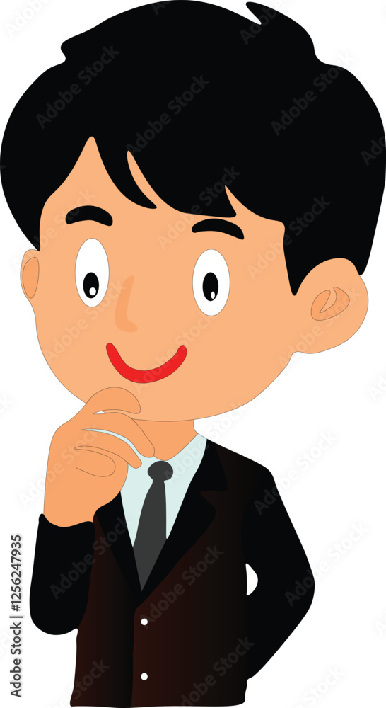 Man Character Busy Young Business Man in a Professional Office Using Tablet Colourful Poster Free Illustration Modern Office Worker Business Man Holding Tablet and Working in a Corporate Environment Man Character Busy Young Business Man in a Professional Office Using Tablet Colourful Poster Free Illustration Modern Office Worker Business Man Holding Tablet and Working in a Corporate Environment