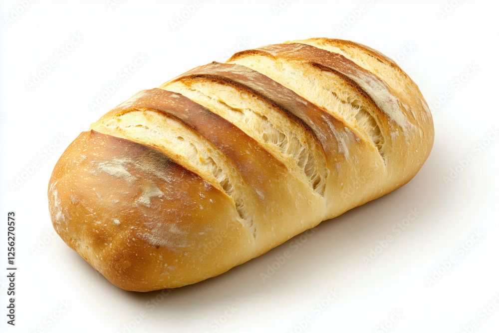Copy of sourdough bread isolated on a white background, crusty bread loaf Copy of sourdough bread isolated on a white background, crusty bread loaf