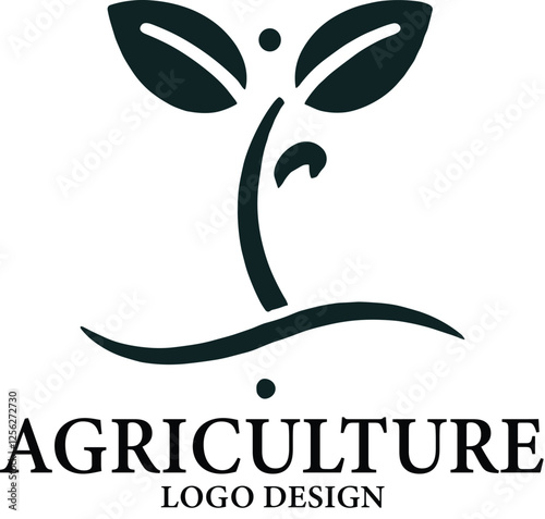 Agriculture Vector Logo Design