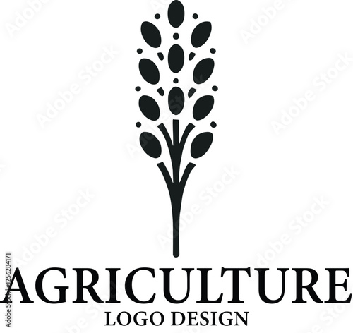 Agriculture Vector Logo Design