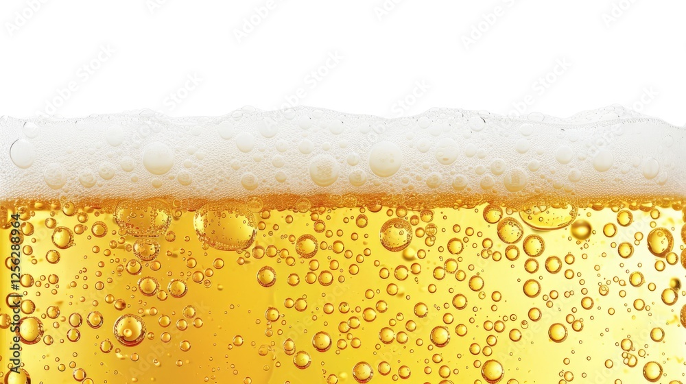 Fresh beer bubbles background, foam texture with free space for text Fresh beer bubbles background, foam texture with free space for text