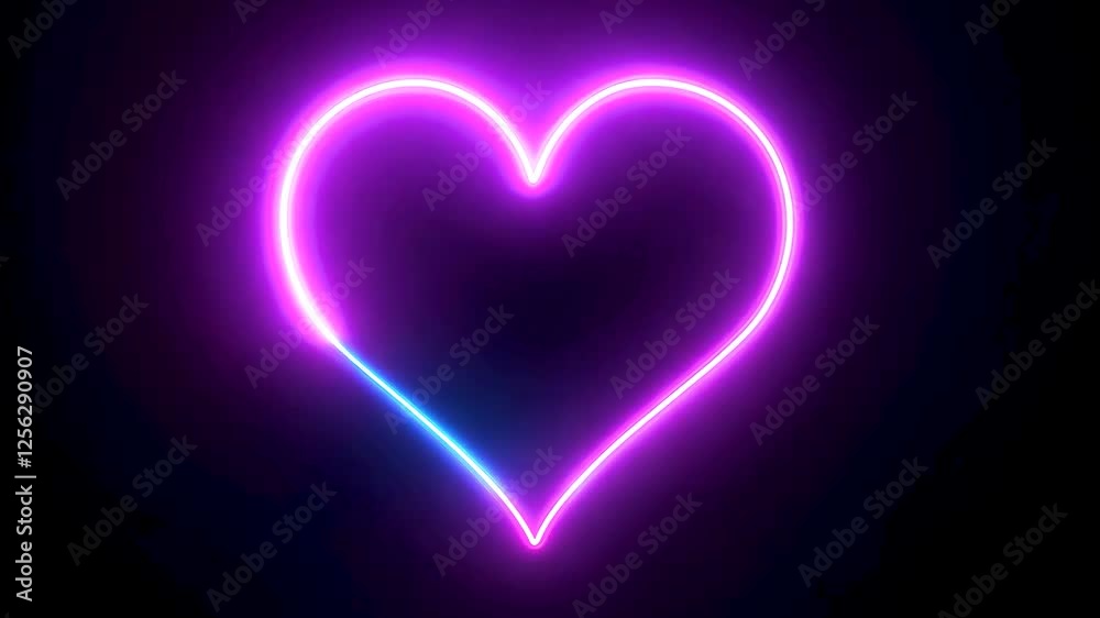Colorful glowing arc creates a vibrant effect Colorful glowing arc creates a vibrant effect