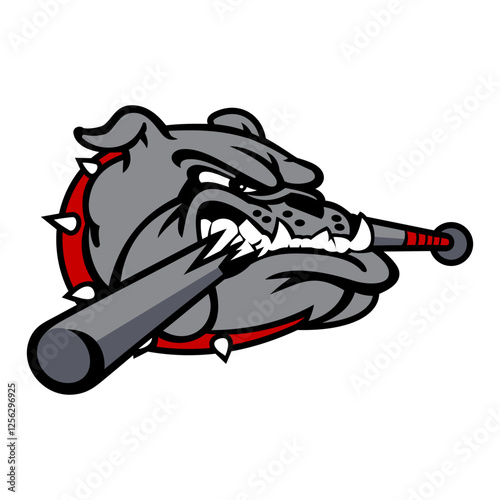 BULLDOG BASEBALL BAT