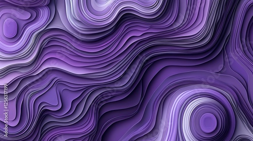 Purple abstract waves background (1)