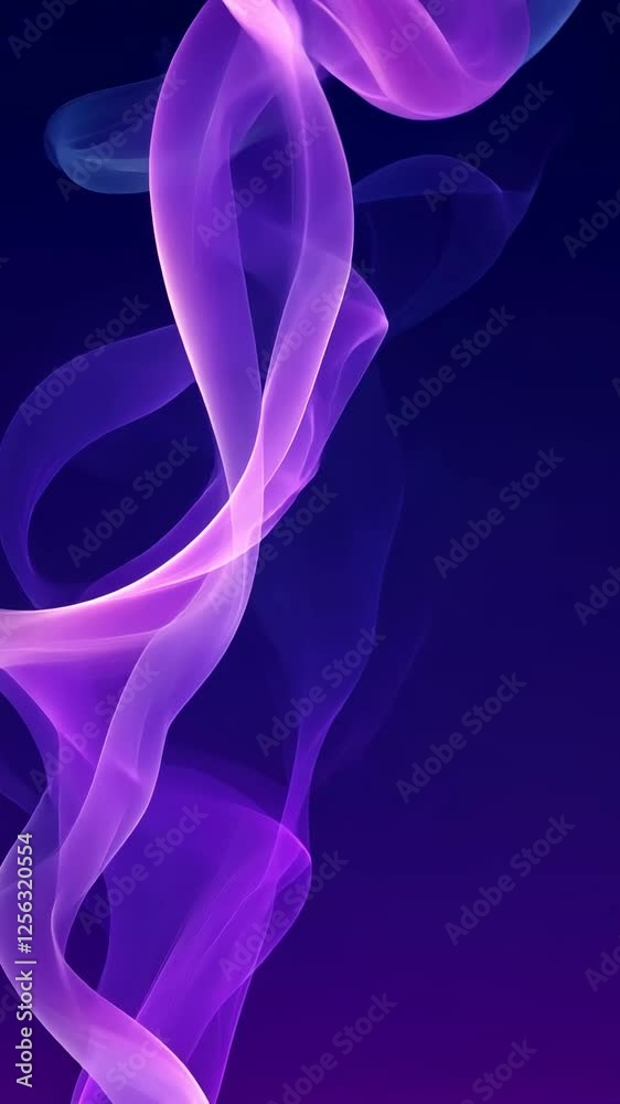 Colorful swirling smoke against a dark background creates an abstract visual experience Colorful swirling smoke against a dark background creates an abstract visual experience
