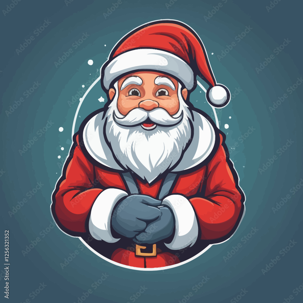 Santa Claus logo,New year concept,christmas,vector illustration.
Santa Claus logo,New year concept,christmas,vector illustration.