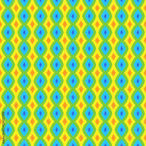 Multi color seamless abstract pattern. Background and backdrop. Multi Colored. Colorful ornamental design.