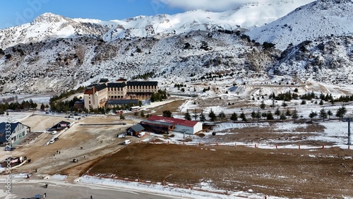 ski resort. High quality 4k footage