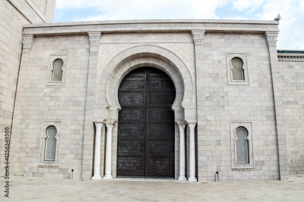 Naklejka premium Mosque Malik ibn Anas in Carthage, Tunisia, North Africa