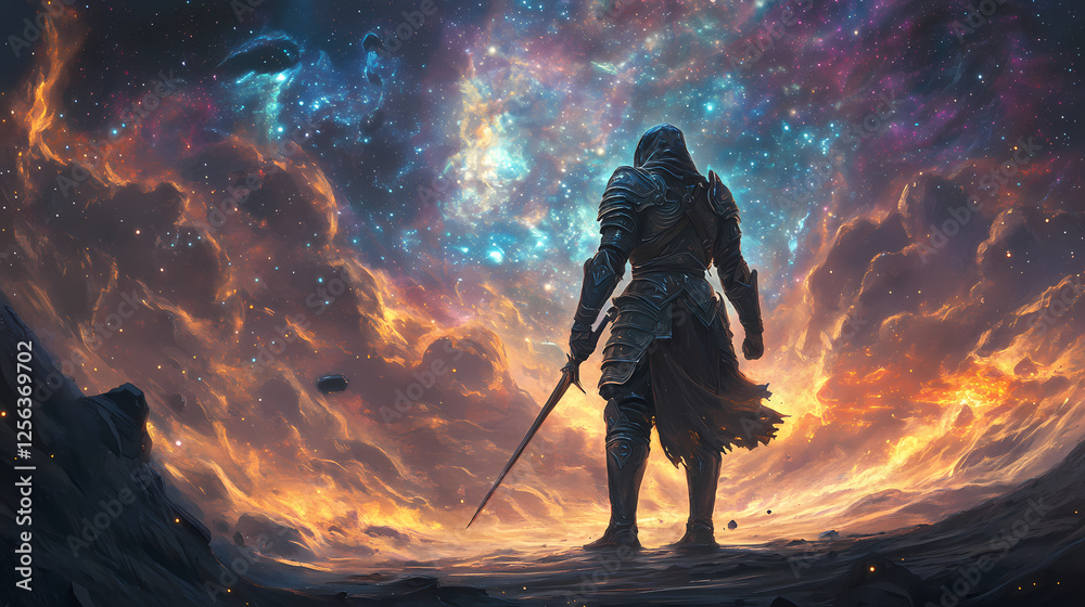 Fototapeta premium celestial frozen time
