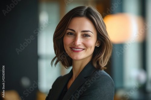 Business meeting businesswoman woman office portrait entrepreneur smart confident happy colleague businessperson startup
