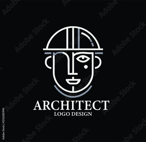 Architect Vector Logo Design