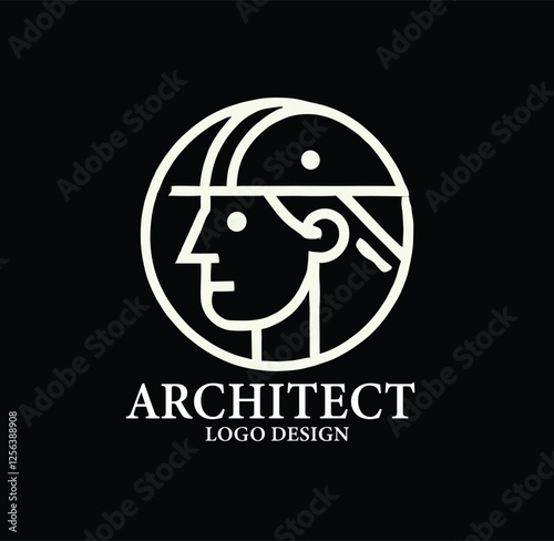 Architect Vector Logo Design