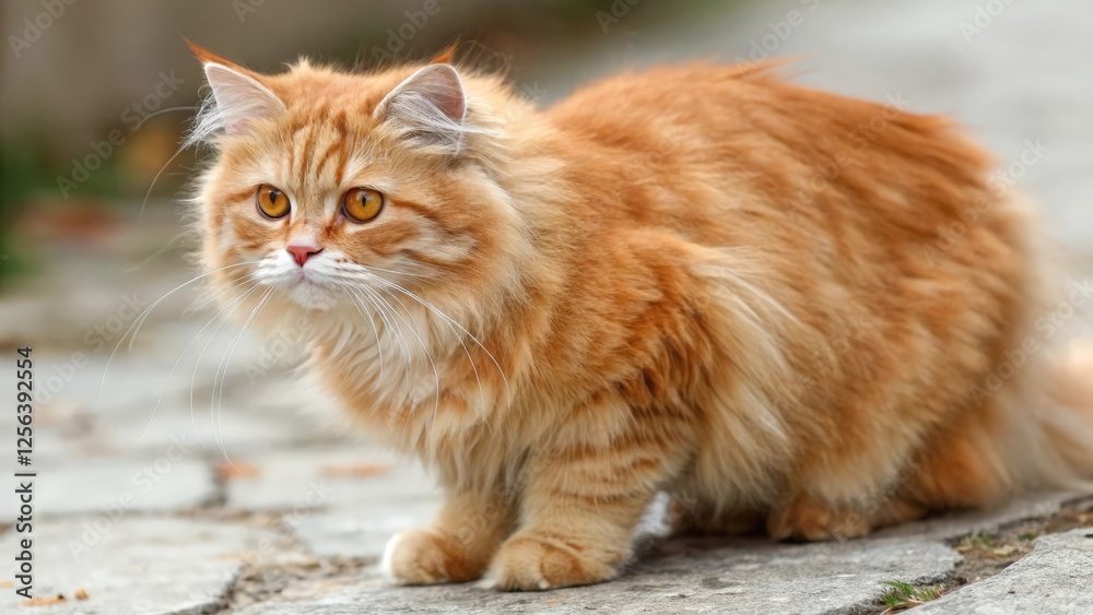 cat on the ground cat on the ground