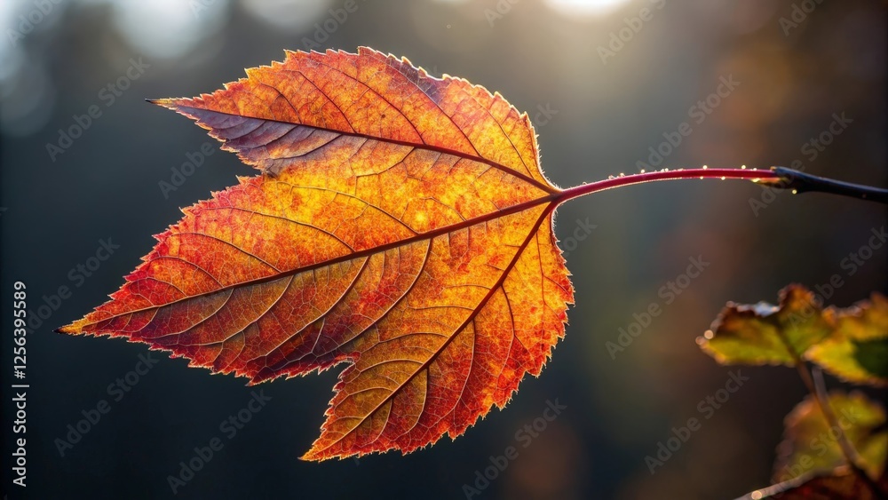 Fototapeta premium red autumn leaves