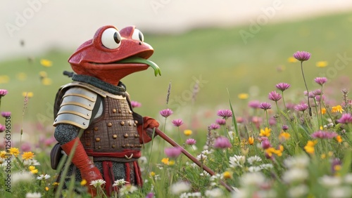 red toad samurai
